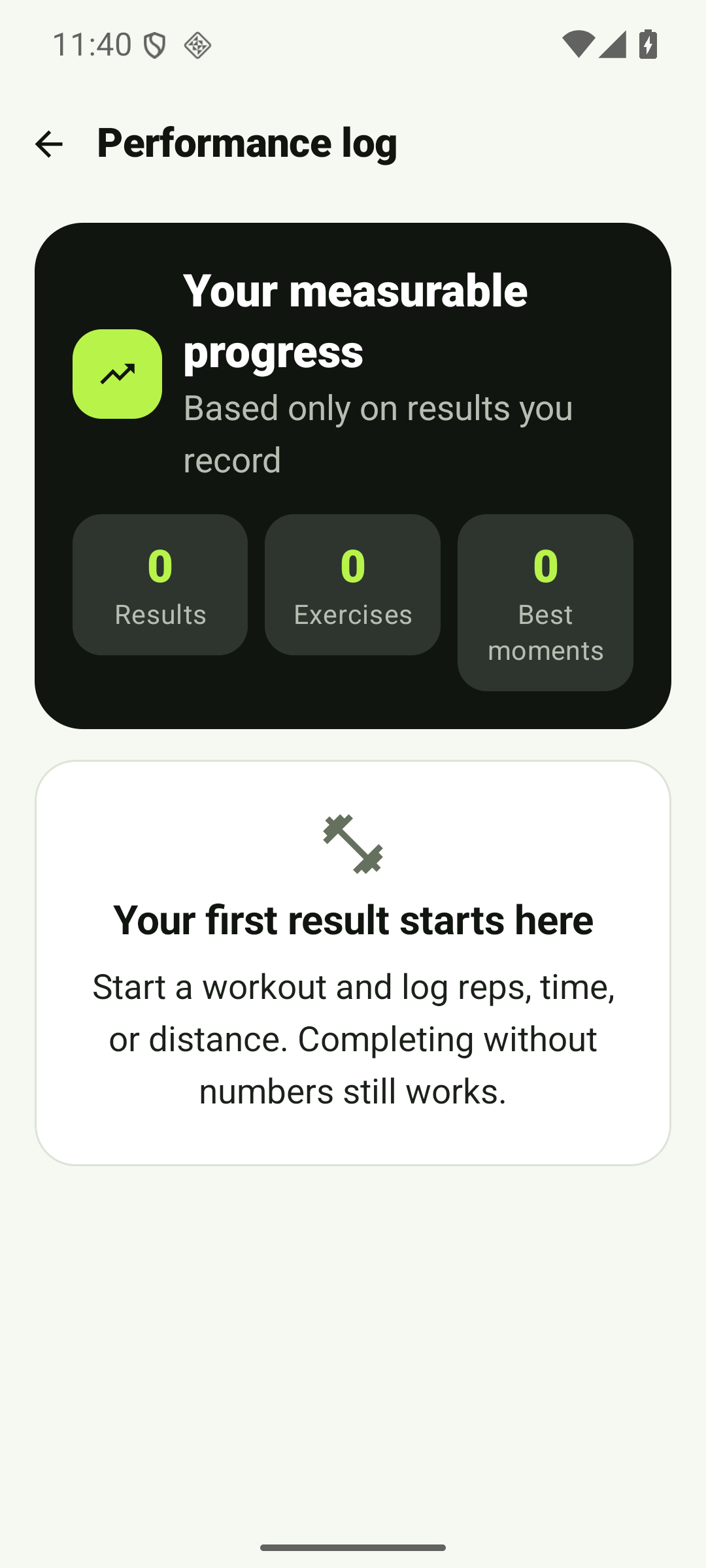 PulsePlan performance log